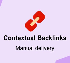 Contextual Backlinks(Manual delivery)