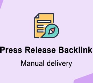 Press Release Backlink(Manual delivery)